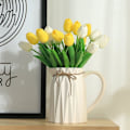 Miniatyrbillede 3 af 7: 10 stk Ægte Touch Latex Kunstige Tulipaner Blomster Falske Tulipaner Flow