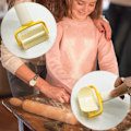Miniatyrbillede 2 af 6: 3 stk. DIY Curl Biscuit Dej Cutter Disc Dumpling Biscuit Cutter