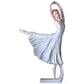Pikkukuva 4 / 5: Ballerina-tyttöfiguurit Balettitanssijan Veistos Taideveistos Figuuri