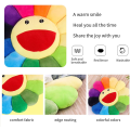 Miniatyrbillede 2 af 7: Smilende Ansigt Plys Pude Pudemadras Sofa Pude Farverig