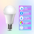 Miniatyrbillede 1 af 5: Smart LED pærelampe Bluetooth pære RGBCW femvejs farverig dæmpning