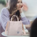 Miniatyrbilde 3 av 6: Tote Bag for Kvinner - Lærskulderveske, Liten Håndveske for Damer, Mote