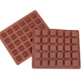Miniatyrbillede 5 af 5: Silikoneforme til bagning 26 engelske bogstaver + 4 hvide plader Cr