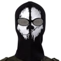 Miniatyrbild 4 av 6: Spök Mask - Balaclava Motorcykel Paintball One Size Färg Svart