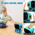 Miniatyrbilde 5 av 5: （blå）Barnas robotleketøy, interaktivt smart snakkerobot med stemme
