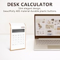 Miniatyrbilde 4 av 5: Kalkulator, Slank og Slank Design, Kontor/Hjem Elektronikk, D DXGHC