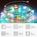 Miniatyrbillede 6 af 7: Batteridrevet 6,6ft/2M 20 LED Lysstreng Blinkende Jul
