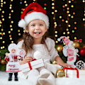 Miniatyrbild 4 av 5: Jultomten prydnad Julfigur dekoration Perfekt för DXGHC