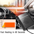 Pikkukuva 3 / 5: 12V Kojelaudan Lämmitin Autoon, 150W Nopea Lämmitin & Jäähdytyspuhaltimen, Kannettava Tuulilasin Sumunpoistaja ja Jäätymisen Poistaja, 360 Asteen Kiertävä Jalusta