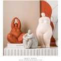 Miniatyrbillede 7 af 7: Kunst Kvindeskulptur Statue Yoga Dekoration Gave Harpiks Figur Kunst 26