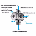 Miniatyrbilde 2 av 5: Dusjarm Diverter, G1/2\" 3-veis Multifunksjons Dusjhode Diverter