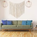 Miniatyrbild 3 av 7: Macrame Väggbonad, Vävd Gobeläng, Modern Chic Vävd Konst, Handgjord