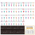 Miniatyrbilde 3 av 7: 3 sett for 88 tangenter/76 tangenter/61 tangenter/54 tangenter/49 tangenter/37 tangenter Barn