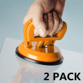 Miniatyrbild 4 av 6: Glas-Sugkopps-plattor Fönsterlyftare 2-pack, Kraftfullt Vakuumgrepp