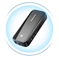 Miniatyrbillede 4 af 5: Bluetooth-kompatibel 5.0 Audio Sender Modtager 3.5 Aux Bil H