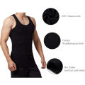 Pikkukuva 2 / 5: 5 kpl Miesten Tank Topit 100% Puuvilla Tank Top Alusvaatteet (Musta*5 DXGHC