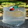 Miniatyrbilde 4 av 5: 20L Matvarekvalitet PVC Sammenleggbar Vannkanne, 2 stk Vannbeholder