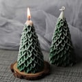 Miniatyrbild 1 av 5: Två julstjärnor och nyårsgåvor med handgjorda doftande ljus