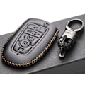 Miniatyrbillede 3 af 4: Til Ford Fusion F150 Explorer Mondeo Læder Fjernbetjening Bilnøgle Fob C