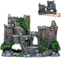 Simuleringshartslott Ornament Akvarium Dekoration Dekor