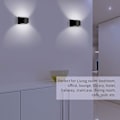 Miniatyrbillede 7 af 7: Justerbar LED væglampe Sort 7W Moderne væglampe Armatur
