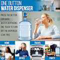 Miniatyrbilde 7 av 7: 5 Gallons Vannkjøler - USB-lading Universal Passform Vannflaske
