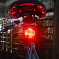 Pikkukuva 5 / 5: （Musta）Universaali Polkupyörän Valo 64 LED:tä Langattomat Vilkut LED