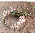 Miniatyrbild 2 av 6: Justerbar Brudblomsterkrans Hårband Blomsterkrona Hårkrans Halo