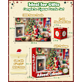 Miniatyrbillede 2 af 6: Adventskalender 2023, Julemotiv Puslespil 24 Dage