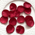 Miniatyrbilde 3 av 6: 500 stykker kunstige silke roseblader, brente kantblader, vi