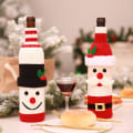Miniatyrbild 2 av 5: 2-pack juldekoration flaska set champagne rött vin fa