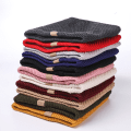 Miniatyrbillede 7 af 7: Vinter Halsvarmer Snood Cirkel Sjal Fleeceforet Dobbeltlags K