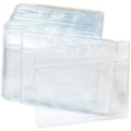 Miniatyrbilde 1 av 6: 50 stk klare plastsmerkeholdere