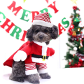 Miniatyrbild 3 av 5: Jultomte Kostym för Hund och Katt, Söta Julkläder för Husdjur DXGHC