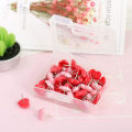 Miniatyrbilde 5 av 7: 100 stk Hjerte Push Pins, Søte Push Pins Dekorative Rosa Pins Tegning