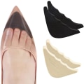 Miniatyrbillede 1 af 5: (Sort & Beige) 2 Par Sko Puder Sko Dæmpning Gør Gode Sko F