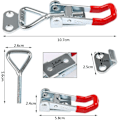 Miniatyrbild 3 av 5: 4001 Metallisk Vridlås 100 kg / 220 lbs Hållkapacitet, Ad DXGHC