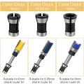 Miniatyrbilde 3 av 5: Collet Chuck Hode, Chuck Adapter Borrel Tilbehør Collet Chuck M