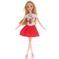 Miniatyrbillede 5 af 7: Barbie modekostume, 10 dele, 10 dukketilbehør, til børn