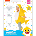 Pikkukuva 4 / 4: Baby Shark -asu lapselle (100CM), soittaa Baby Shark -melodiaa DXGHC