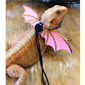 Miniatyrbillede 2 af 5: Lizard Sele Harness, 3 Størrelser Læder Ving Lizard Sele med De