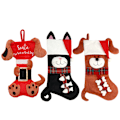 Miniatyrbilde 4 av 4: Jule-Strømper for Hunder, Stor Beinformet Hundestrømpe, Pl DXGHC