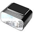 Miniatyrbild 1 av 5: Digital väckarklocka med USB laddare, Bluetooth högtalare, led DXGHC