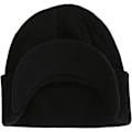 Miniatyrbillede 2 af 5: Mænds Vinter Beanie Hat med Skygge - Varmt Dobbelt Strikket Cuff Beanie Ca