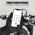 Miniatyrbilde 4 av 5: Motorsykkelhansker CE-godkjent, Unisex Mid-Season Scooterhansker Størrelse M