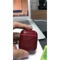 Miniatyrbild 4 av 7: Läder PU Hörlursfodral för Airpods2 Bluetooth Hörlurar