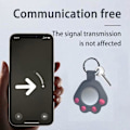 Miniatyrbillede 5 af 5: 4-pak Kattepote AirTag Etui til Apple AirTag Tracker, Silikon DXGHC
