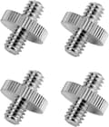 Kameraskruvadapter [4 stycken], Standard 1/4\" hane till 1/4\" hane