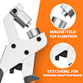 Miniatyrbillede 5 af 6: Øjelets Tang til presenninger og stoffer - Professionelle Øjelets Tang