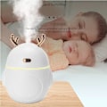 Miniatyrbillede 2 af 5: （Grøn）Kattedyr Multi-Mode Farverig LED Natlampe Lille Mini Spr